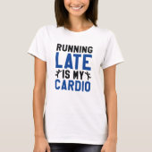 T-shirt Late de Running (Devant)