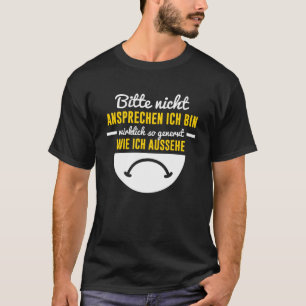 T-shirt Late Riser Annoyed Grumpy Morning Group German Sa