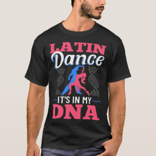 T-shirt Latin Dance Musique Chaussures Leçons Débutant Ent