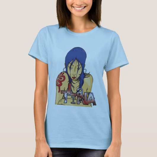 T-SHIRT LATINA (Devant)