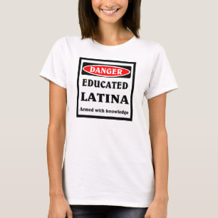 T-shirt Latina éduquée