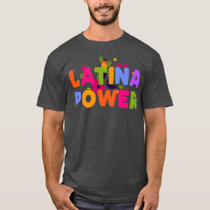 T-shirt Latina Power fille hispanique Patrimoine hispaniqu