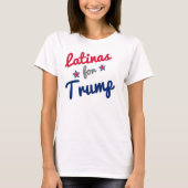 T-shirt Latinas pour l'atout 2016 (Devant)