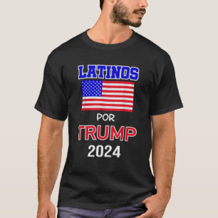 T-shirt Latinos pour Trump 2024