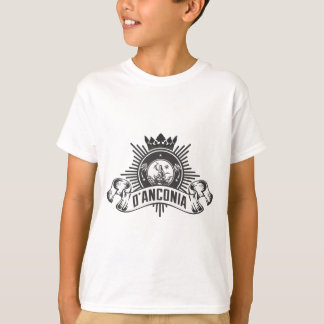 T-shirt L'atlas officiel a gesticulé le cuivre de