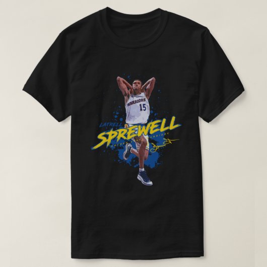 T-shirt Latrell Sprewell (Design devant)