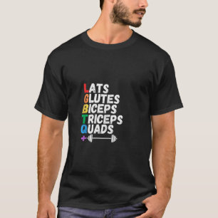 T-shirt LATS GLUTES BICEPS TRICEPS QUADS Débardeur