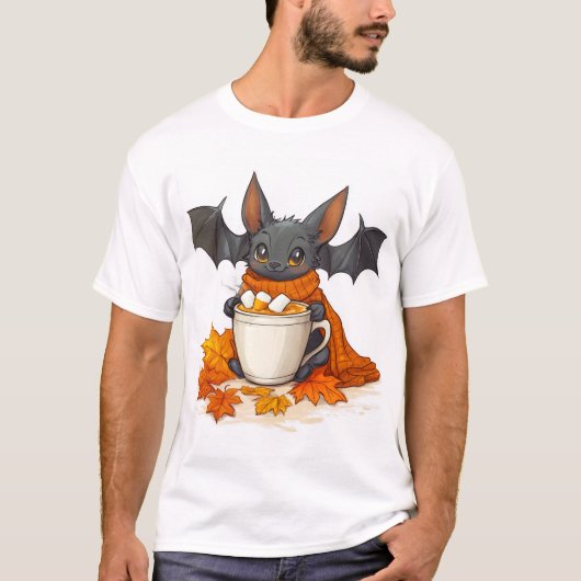 T-shirt Latte Citrouille de Vampire (Devant)