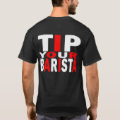 T-shirt Latte contre le cappuccino 2 (Dos)