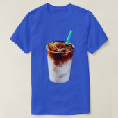 T-shirt Latte de lait d'amande glacée (Design devant)