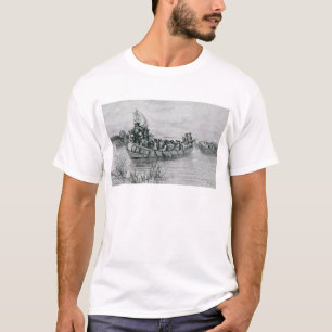 T-shirt L'atterrissage de Cadillac