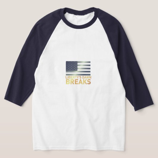T-shirt L'aube de la liberté tombe (Poser)