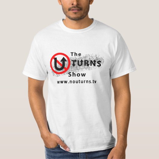 T-shirt L'aucun logo de demis-tours (Devant)