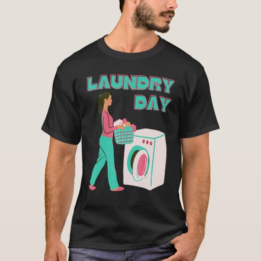 T-shirt Laundry Day (Devant)