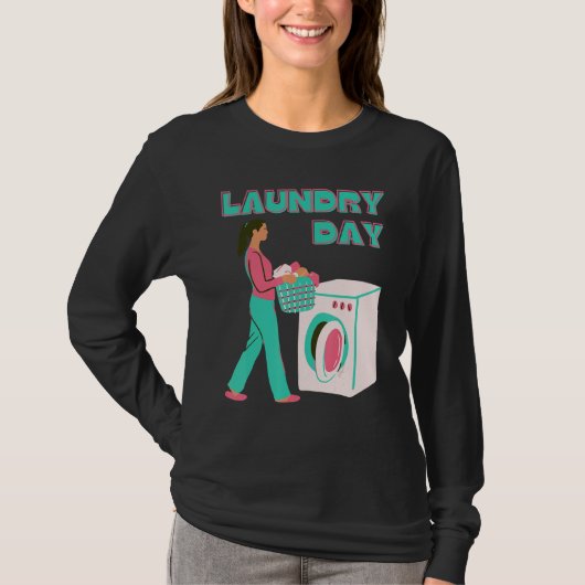 T-shirt Laundry Day (Devant)