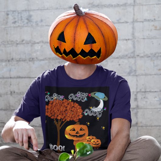 T-shirt Lauréat du prix TBA Halloween Chefs Citrouilles -