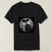 T-shirt LAUREL AND HARDY. Stan Laurel and Oliver Hardy in  (Design devant)