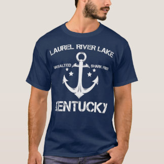 T-shirt LAUREL RIVER LAKE KENTUCKY Funny Fishing Camping