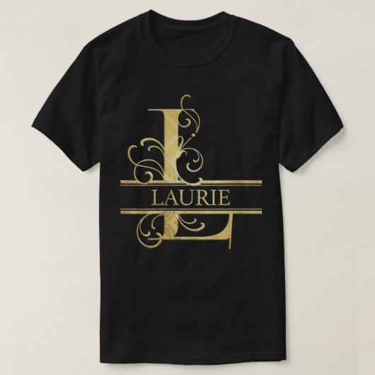 T-shirt Laurie Nom V-Neck (Design devant)