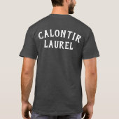 T-shirt Laurier de Calontir (Dos)