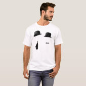 T-shirt Laurier et robuste - lanceurs et cravates (Devant entier)