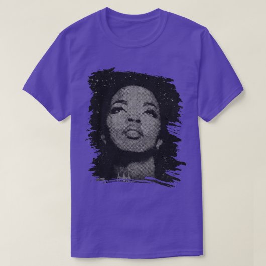T-shirt Lauryn hill Retro Poster (Design devant)