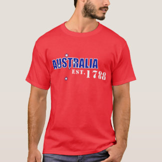 T-shirt L'Australie des hommes, est. 1788