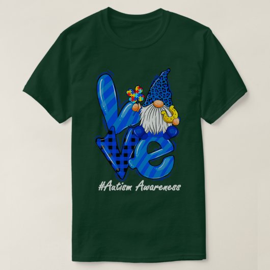 T-shirt L'autisme (Design devant)