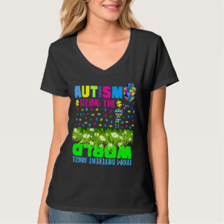 T-shirt L'Autisme À La Vue Du Monde D'Un Angel Différent