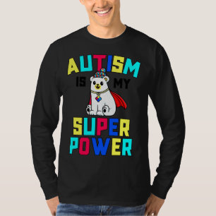 T-shirt L'autisme est ma superpuissance Les enfants Sensib