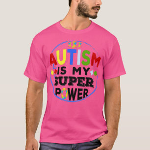 T-shirt L'autisme est mon jour de sensibilisation sur l'au