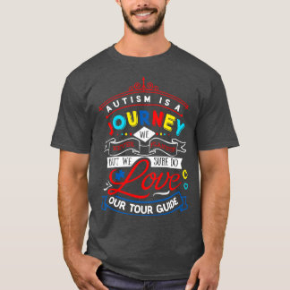 T-shirt L'autisme est un voyage