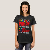 T-shirt L'Autisme Mamaw Comme Un Mamaw Normal Sauf Un Glac (Devant entier)