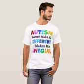 T-SHIRT L'AUTISME ME REND UNIQUE (Devant entier)