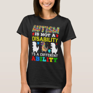 T-shirt L'autisme n'est pas un handicap C'est une capacité