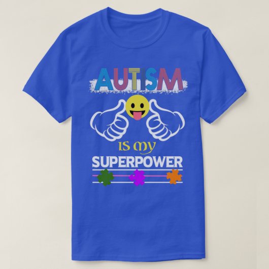 T-shirt L'autisme parle (Design devant)
