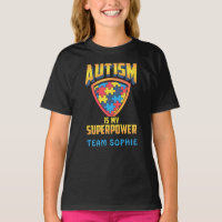 L'Autisme Personnalisé Est Mon Puzzle Superpuissan