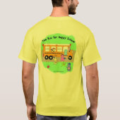 T-shirt L'autobus pour l'école heureuse (Dos)