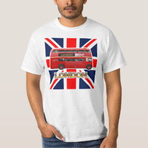 T-shirt L'autobus rouge de Londres d'autobus à impériale