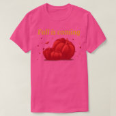 T-shirt L'Automne Arrive3 (Design devant)