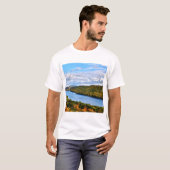 T-shirt "L'automne au lac des nuages" (Devant entier)
