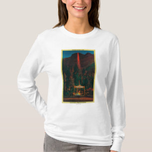 T-shirt L'automne du feu du point de glacier