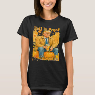 T-shirt L'automne est la preuve que le changement est beau