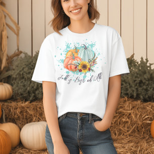 T-shirt L'automne est le meilleur Citrouille de tous