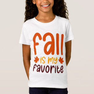 T-Shirt L'automne est ma saison préférée - Conception de c