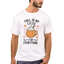 L'automne est mon excuse pour tout ce qui est drôl