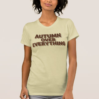 T-shirt L'automne sur tout