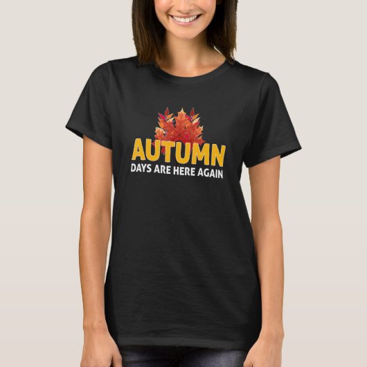 T-shirt L'Automne Vient (Devant)