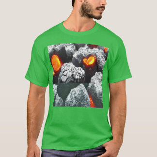 T-shirt Lava rock girl