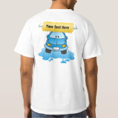 T-shirt Lavage de voiture (Dos)